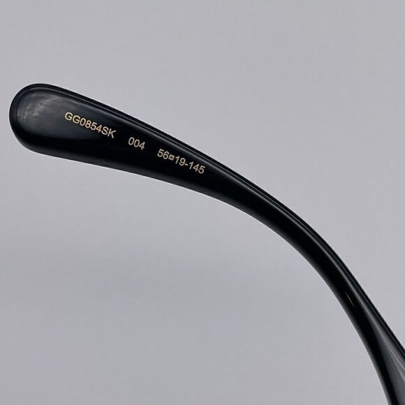 BRAND NEW GUCCI GG0854SK 004 Black/Grey Unisex Sunglasses